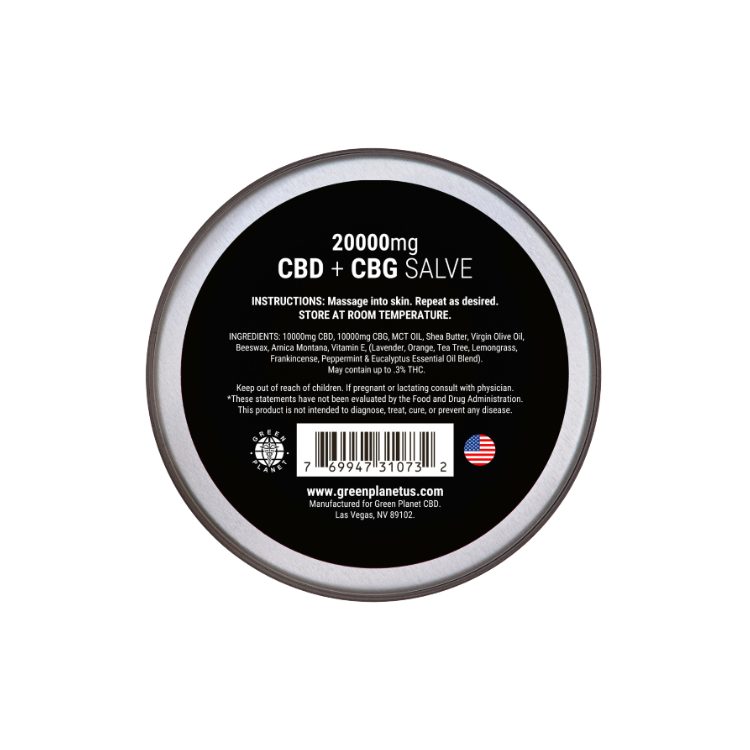 20k mg cbd salve