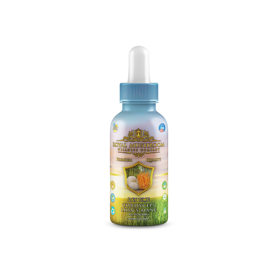Day Time Tincture | Lion's Mane & Cordyceps Extract - Green Planet