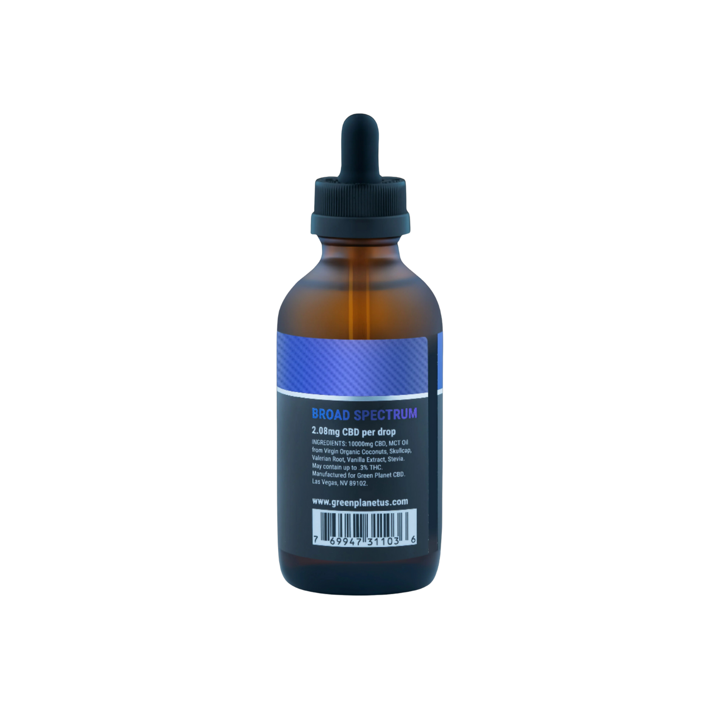 Vanilla PM Night Time Tincture 10,000MG