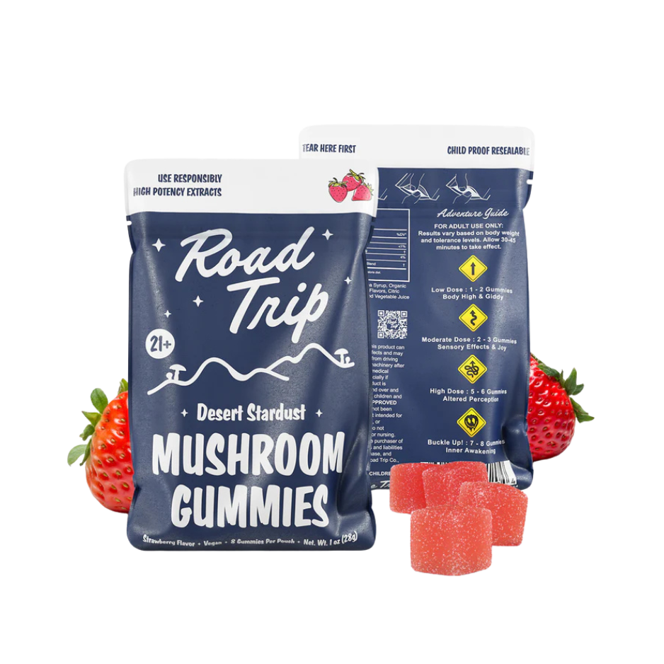Desert Stardust Mushroom Gummies - Strawberry - Green Planet