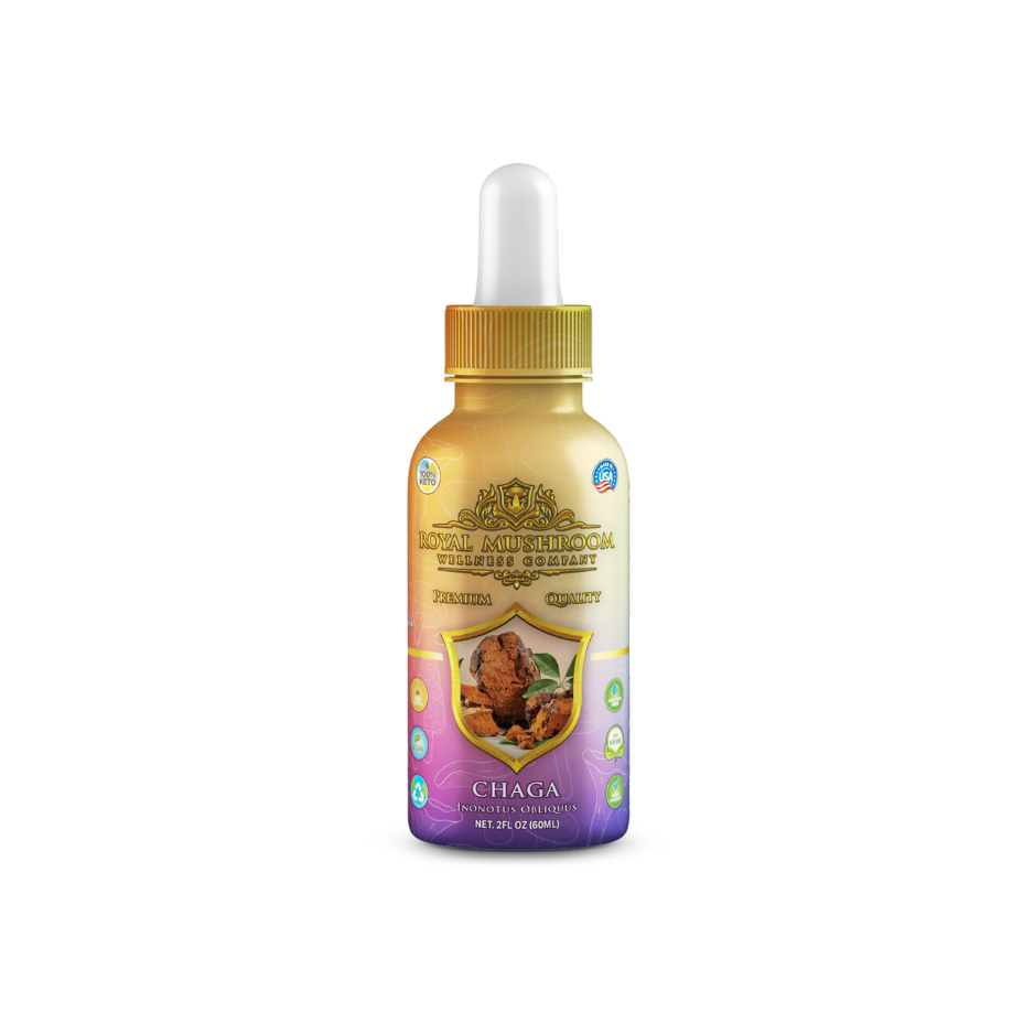 Chaga Mushroom Oil Tincture 60ml - Green Planet