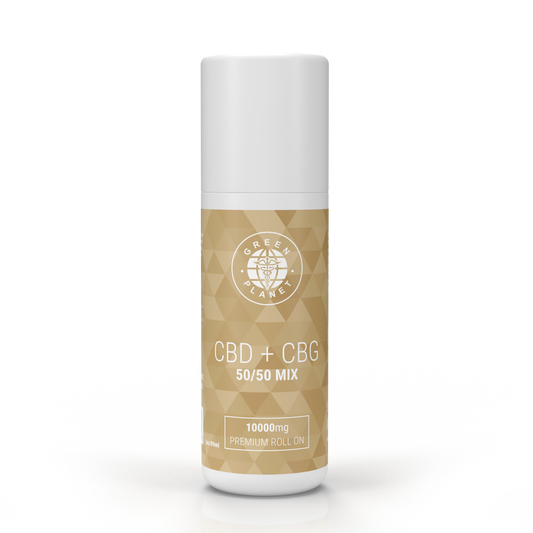 CBD + CBG 10000Mg 50/50 Mix Pain Relief Roll-On 3 Oz.