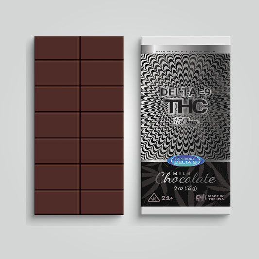 Delta 9 THC Milk Chocolate Bar 150mg