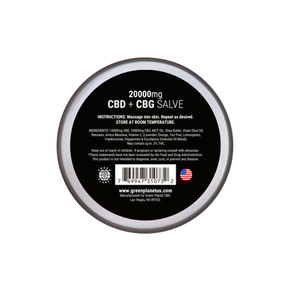 20k mg cbd salve