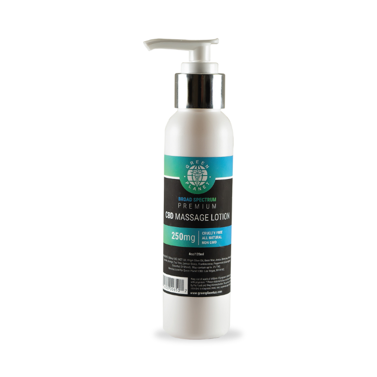 CBD Infused Massage Lotion