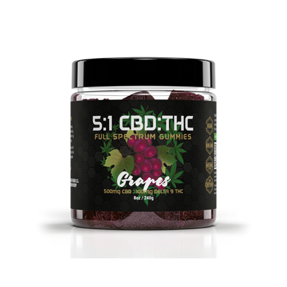 5:1 CBD THC Grape Flavor