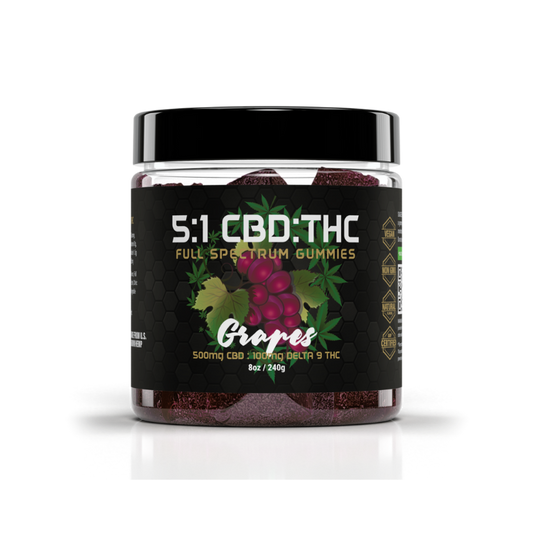 5:1 CBD THC Grape Flavor