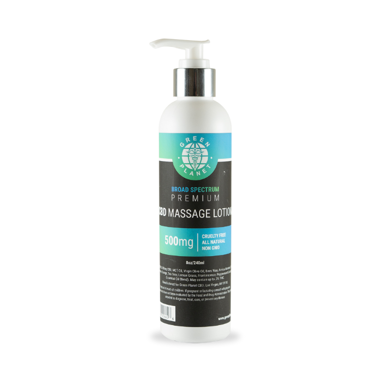 CBD Infused Massage Lotion
