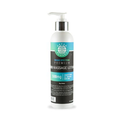 CBD Infused Massage Lotion