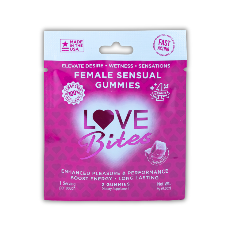 Love Bites – Male & Female Enhancement Gummies