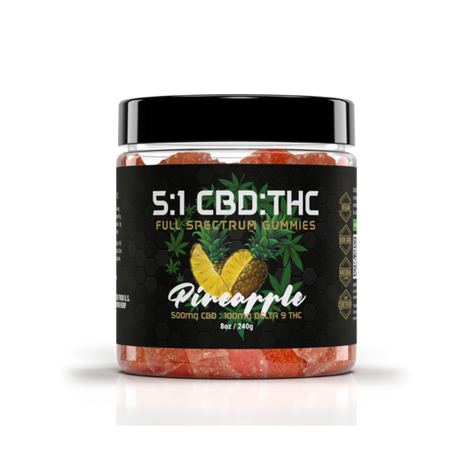 5:1 CBD THC Pineapple Flavor