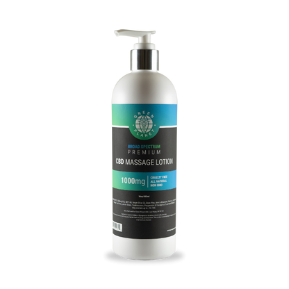 CBD Infused Massage Lotion