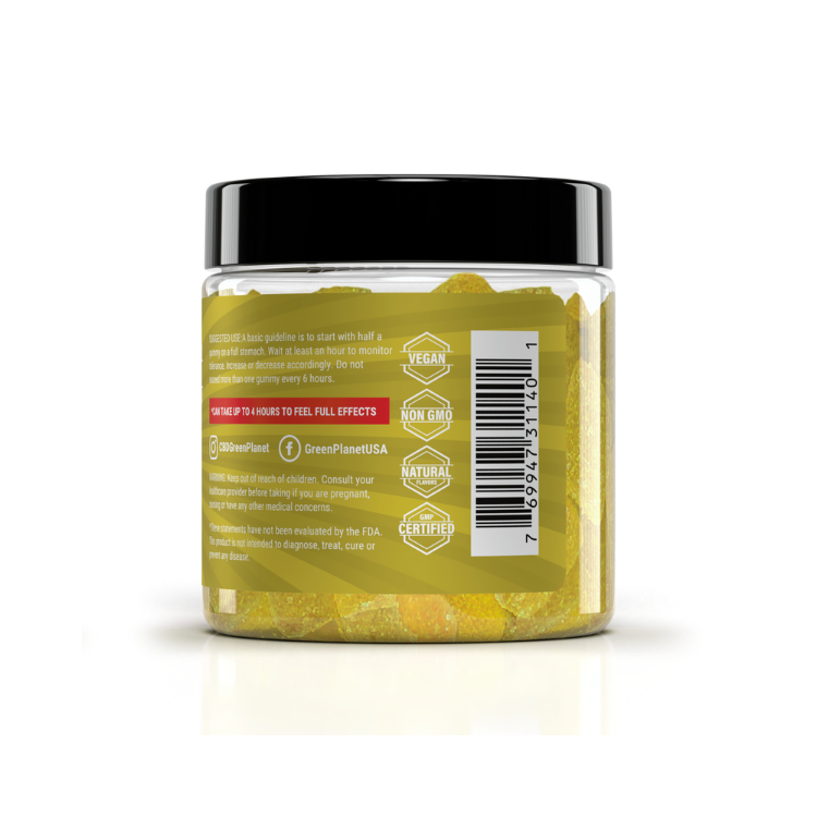 HHC Vegan Gummies Lemon Flavor 700MG