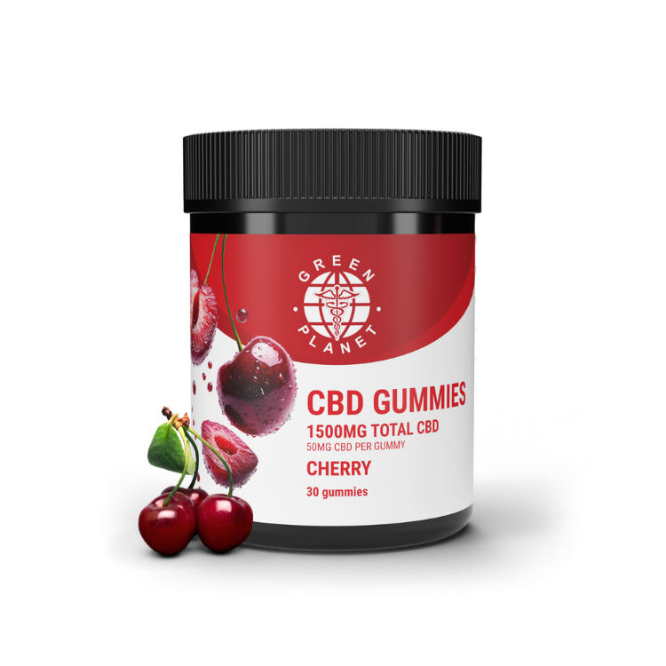 CBD Gummies 1500mg Cherry