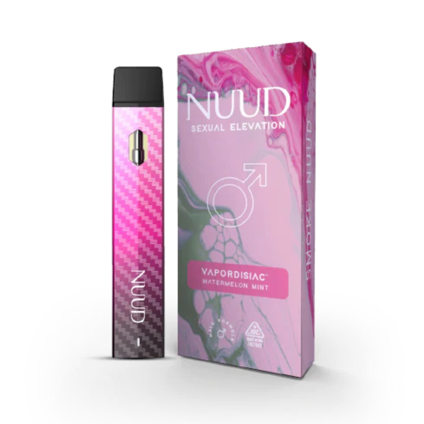 Sensual Enhancement Vape NUUD Watermelon Mint HHC For Her