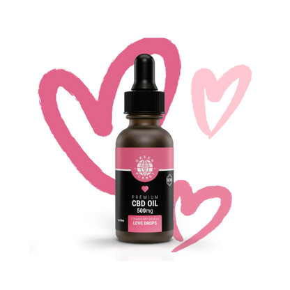 Broad Spectrum Love Drops Tincture 500Mg