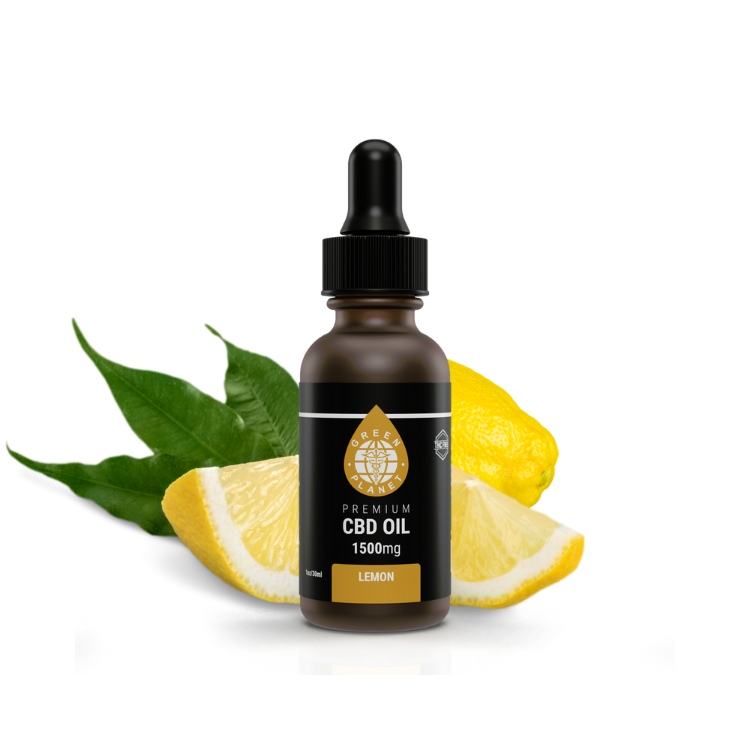 Broad Spectrum Tincture 750/1500Mg CBD Lemon Flavor 30ml