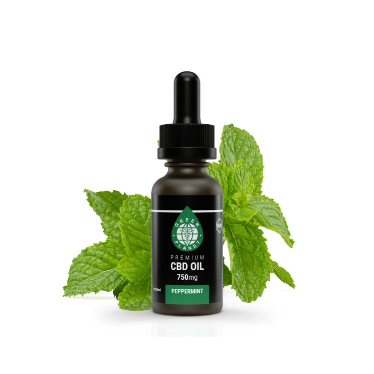 Broad Spectrum Tincture 750/1500Mg CBD Peppermint Flavor 30m