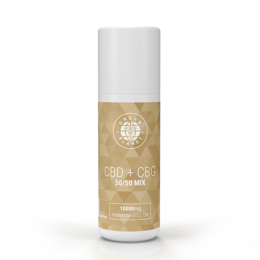 CBD + CBG 10,000Mg 50/50 Mix Pain Relief Roll-On 3 Oz.