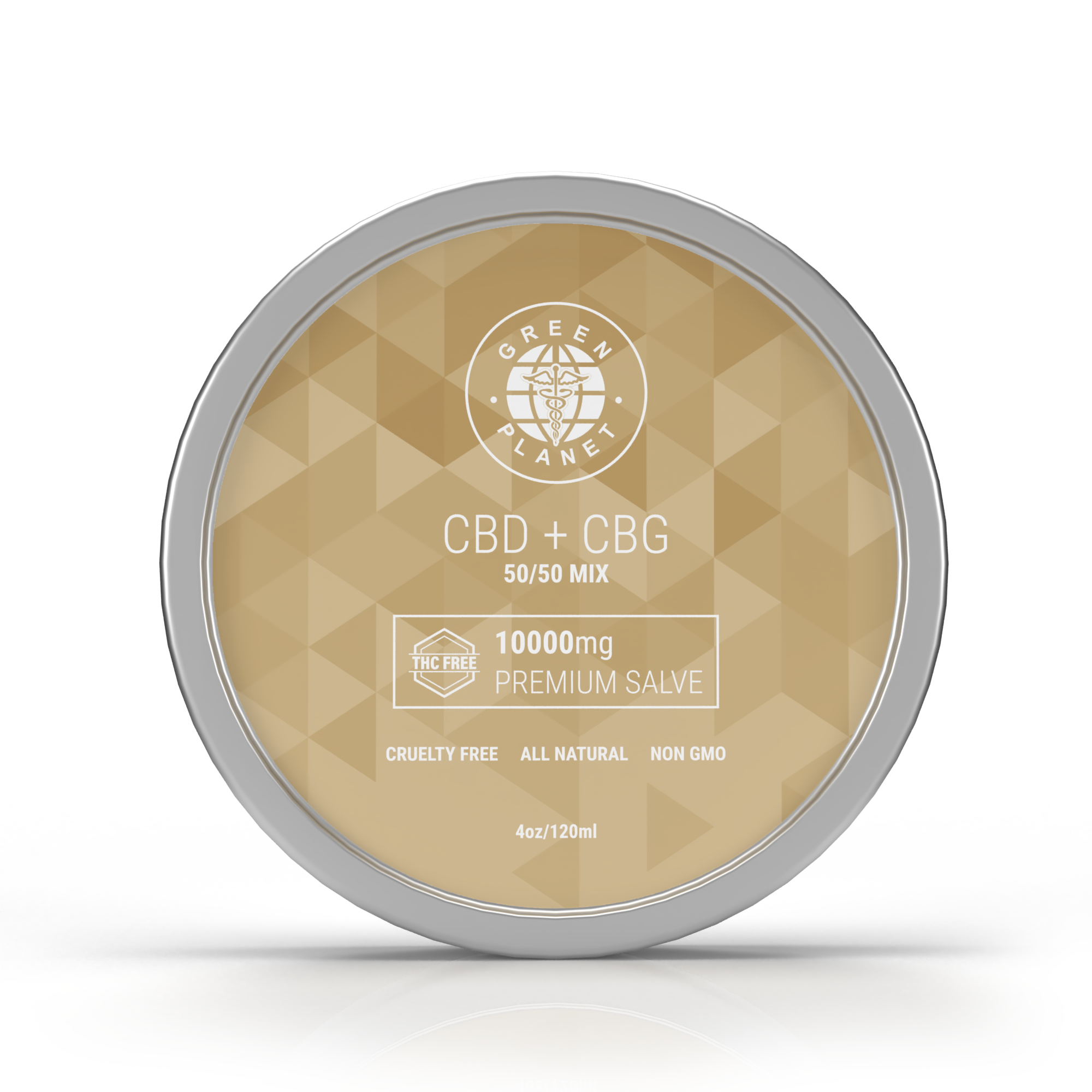 CBD + CBG 10,000Mg 50/50 Mix Pain Relief Salve 4 Oz.