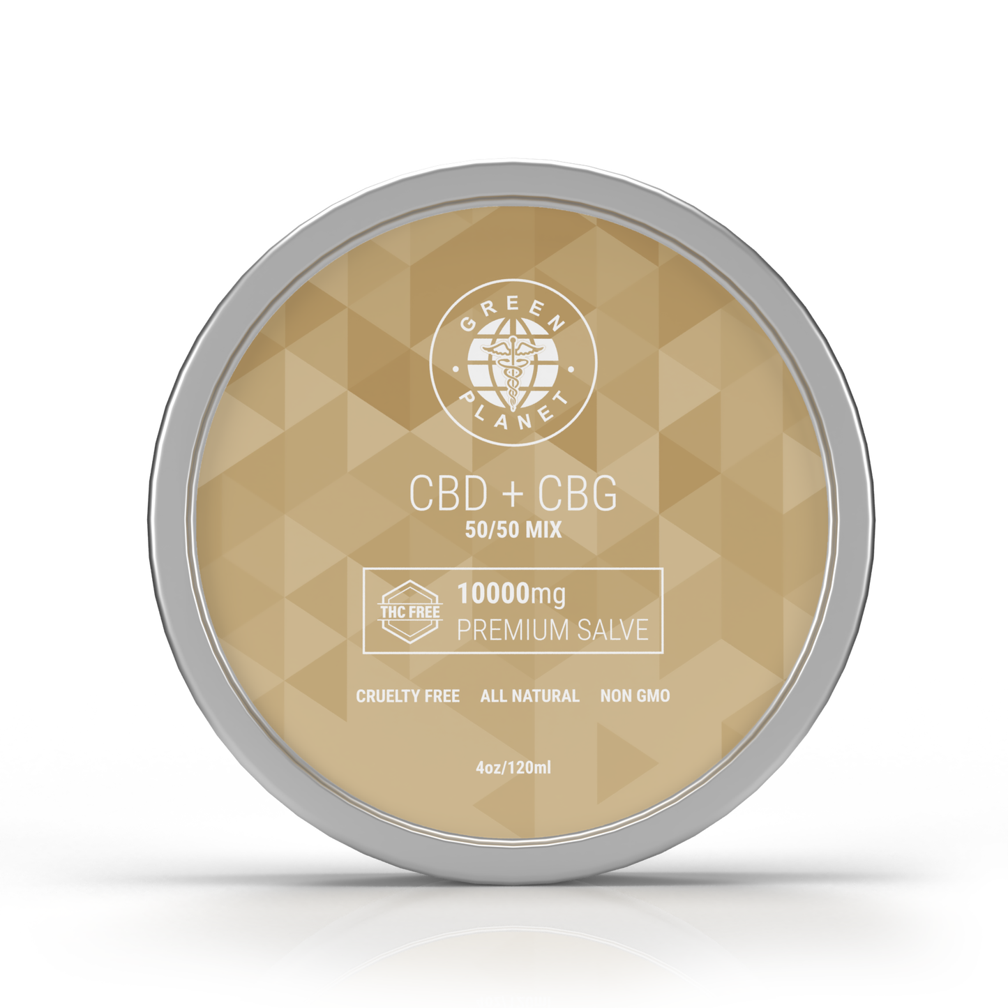 CBD + CBG 10,000Mg 50/50 Mix Pain Relief Salve 4 Oz.