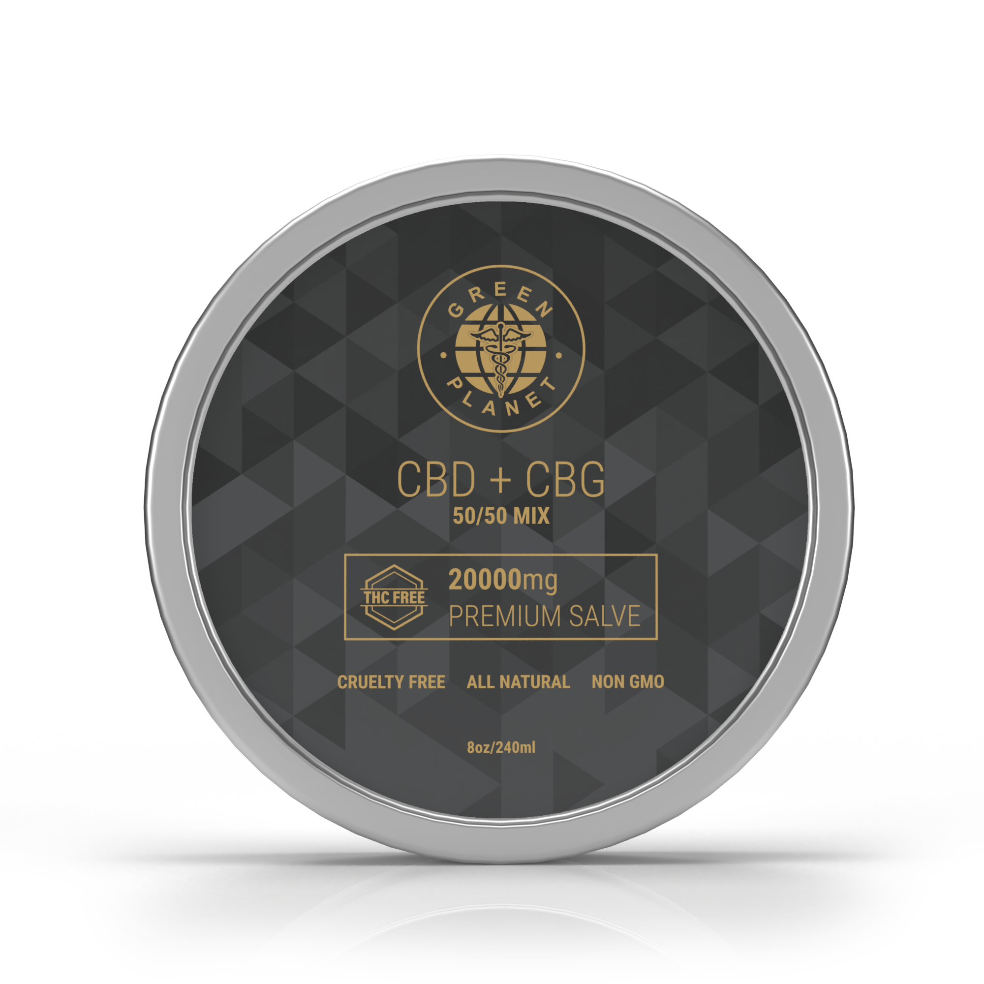 CBD + CBG 20,000MG 50/50 Mix Pain Relief Salve 8oz.