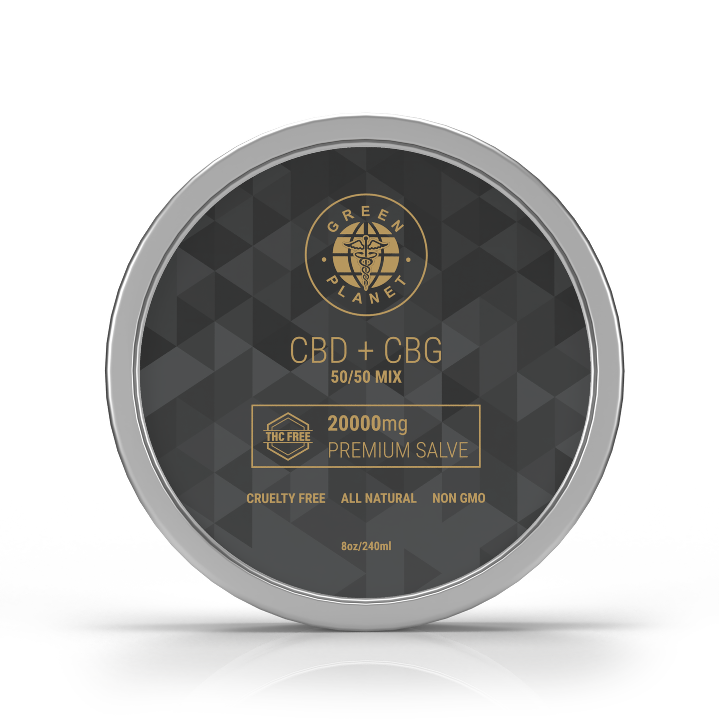 CBD + CBG 20,000MG 50/50 Mix Pain Relief Salve 8oz.