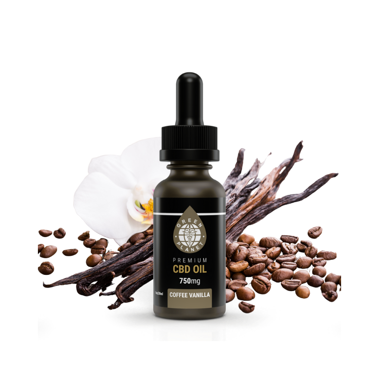 Full Spectrum Tincture 750Mg Coffee Vanilla Flavor 30ml