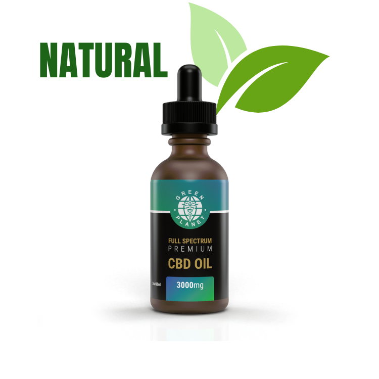 Full Spectrum Tincture 3000/5000Mg CBD Natural Flavor 60m