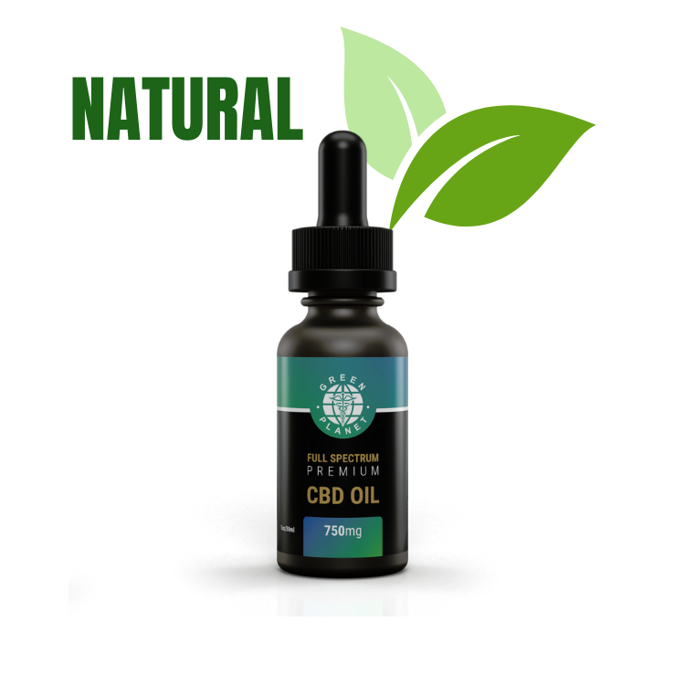 Full Spectrum Tincture 750/1500Mg CBD Natural Flavor 30ml