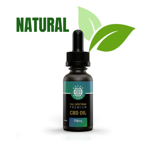 Full Spectrum Tincture 750/1500Mg CBD Natural Flavor 30ml