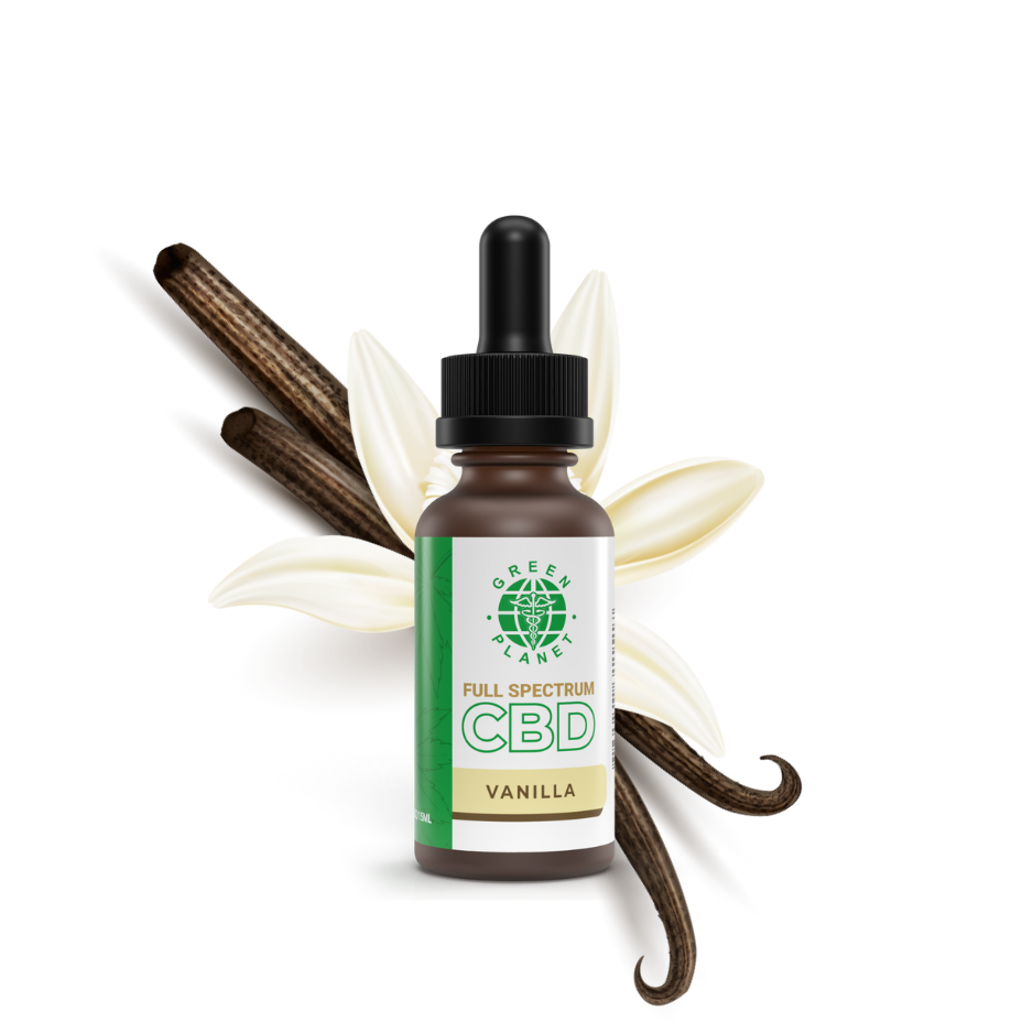 Full Spectrum Tinctures Vanilla Flavor