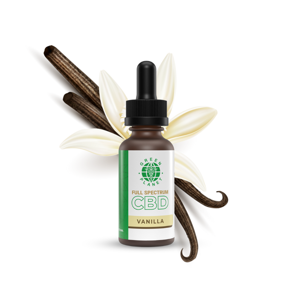 Full Spectrum Tinctures Vanilla Flavor