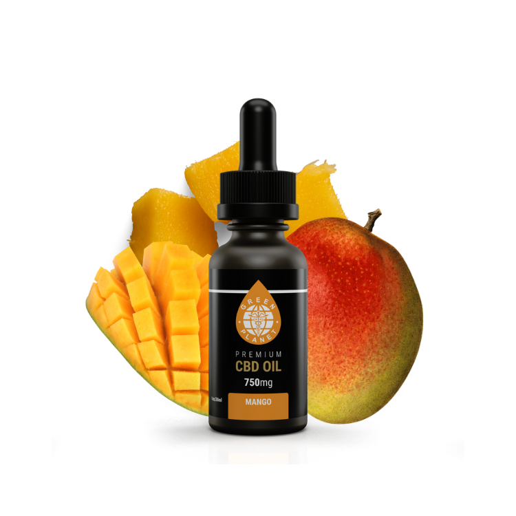 Full Spectrum Tincture 750Mg Mango Flavor 30ml - Green Planet