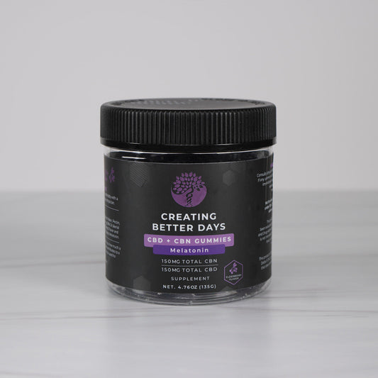 Elderberry Melatonin CBD + CBN Gummies 300 MG - Green Planet
